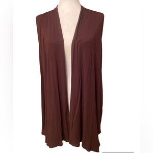 Design by Olivia Brown Vest Size XL